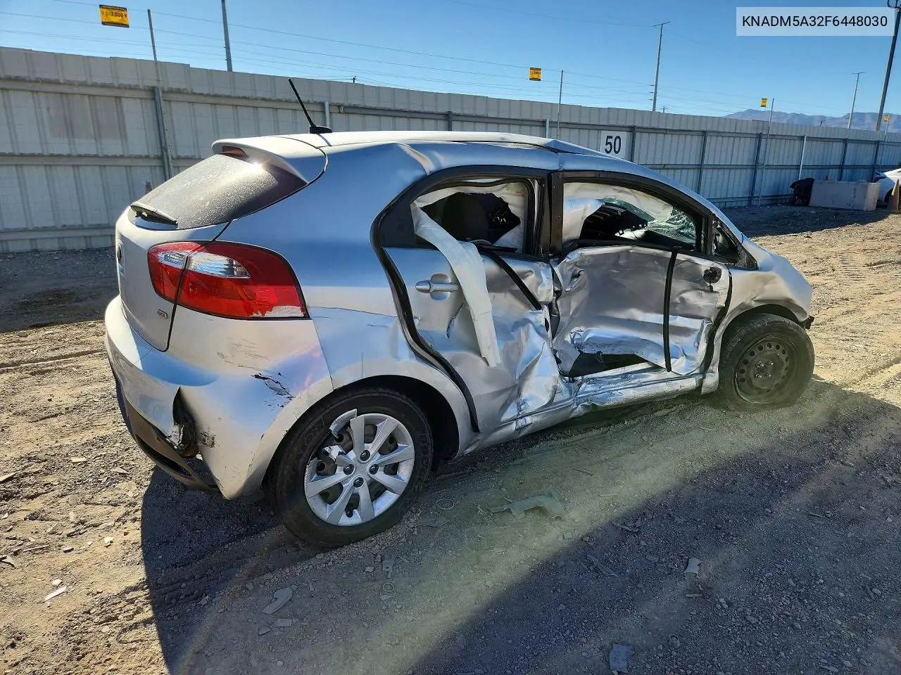 2015 Kia Rio Lx VIN: KNADM5A32F6448030 Lot: 60702196