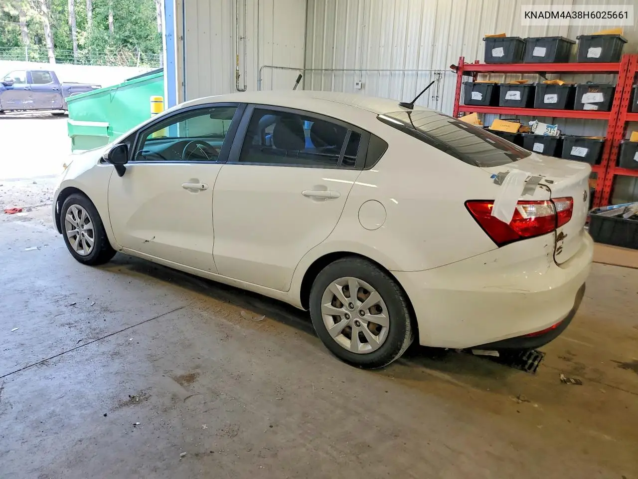 2015 Kia Rio VIN: KNADM4A38H6025661 Lot: 60900316