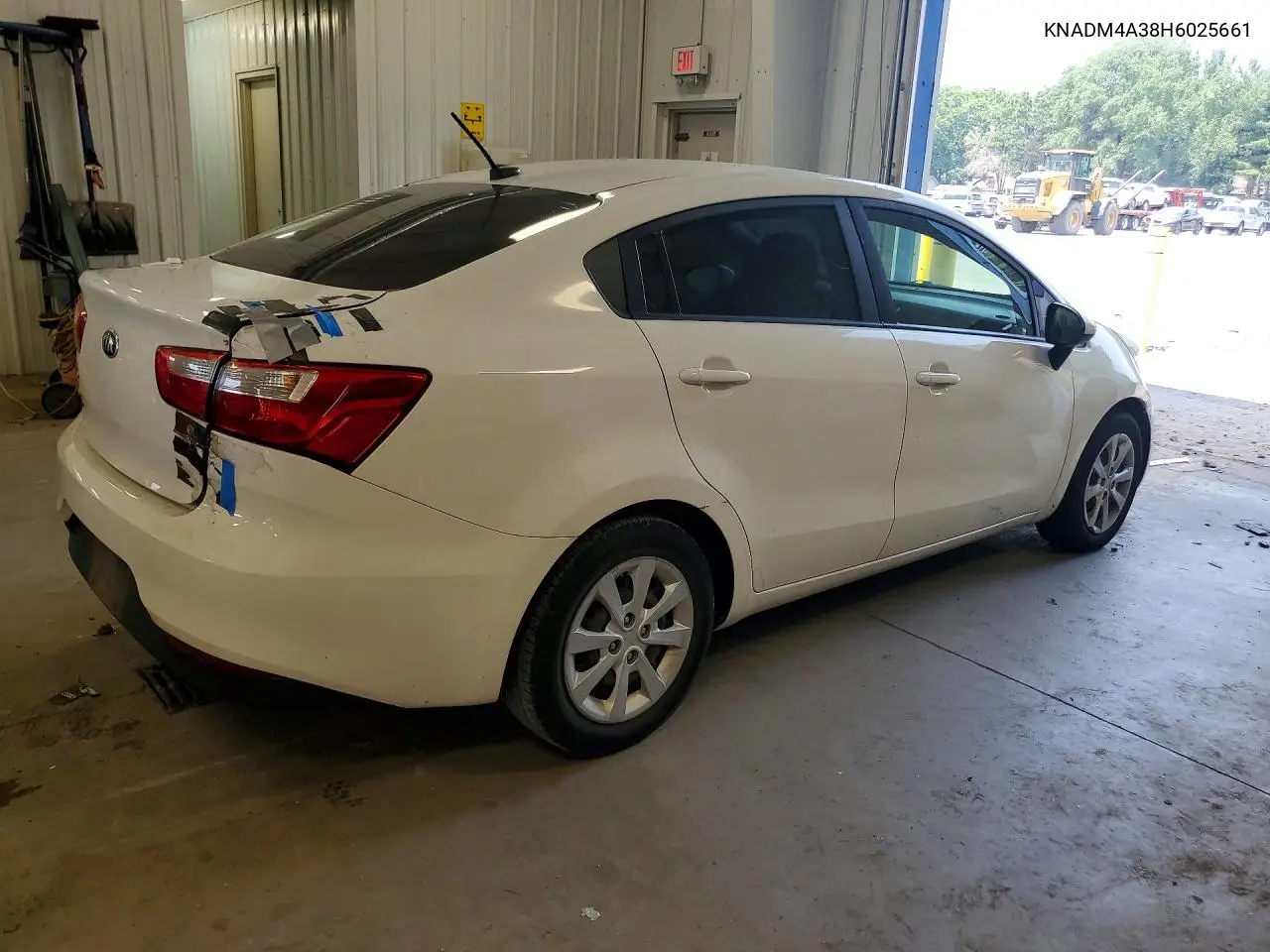 2015 Kia Rio VIN: KNADM4A38H6025661 Lot: 60900316