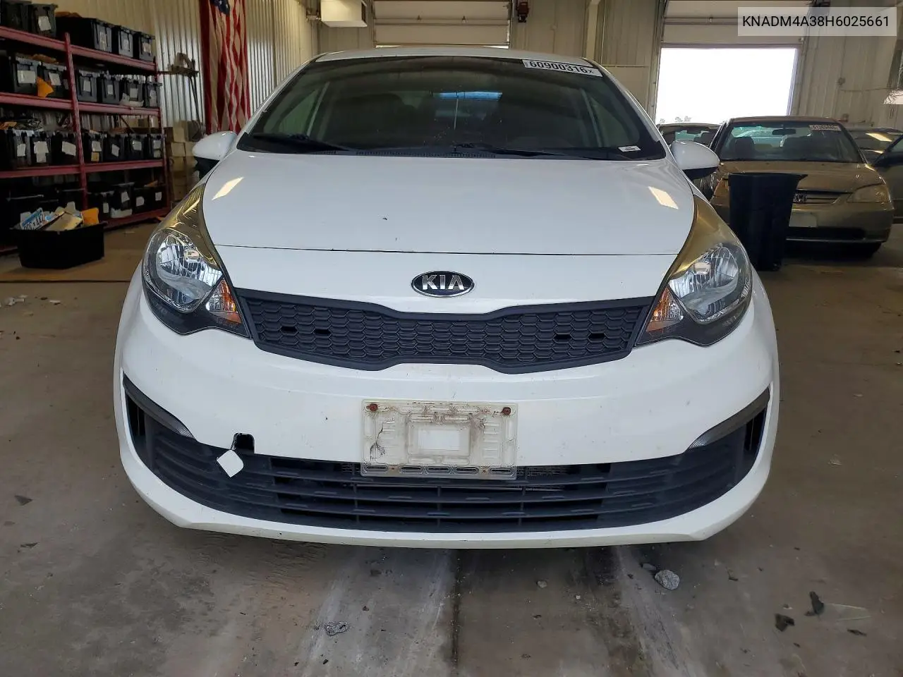 2015 Kia Rio VIN: KNADM4A38H6025661 Lot: 60900316