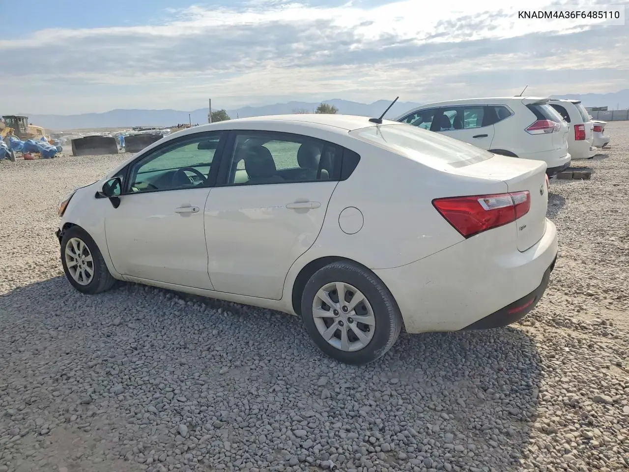 2015 Kia Rio Lx VIN: KNADM4A36F6485110 Lot: 61144676