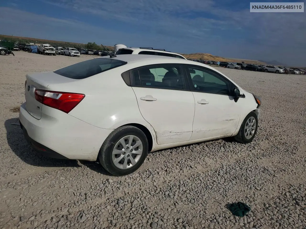 2015 Kia Rio Lx VIN: KNADM4A36F6485110 Lot: 61144676