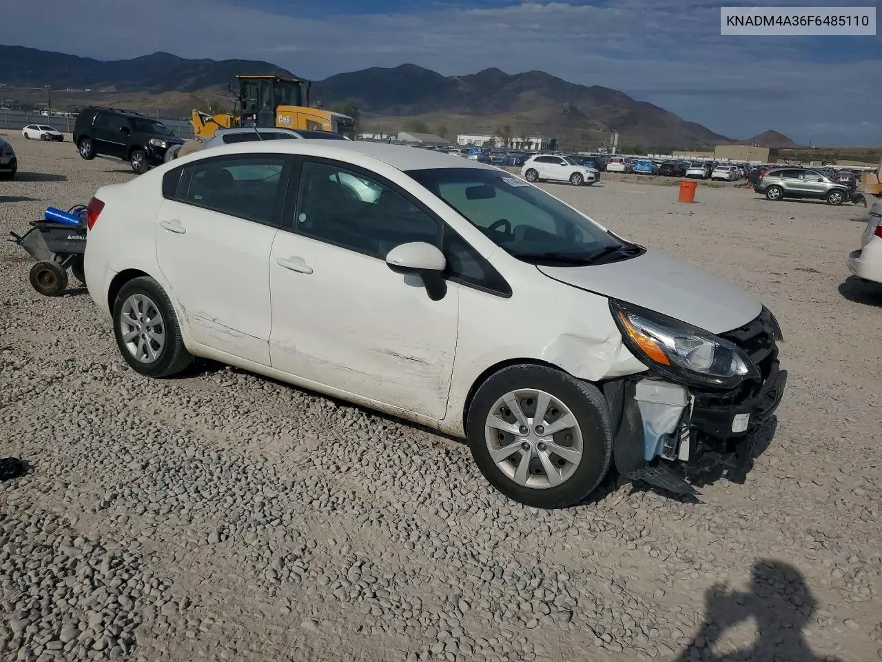 2015 Kia Rio Lx VIN: KNADM4A36F6485110 Lot: 61144676