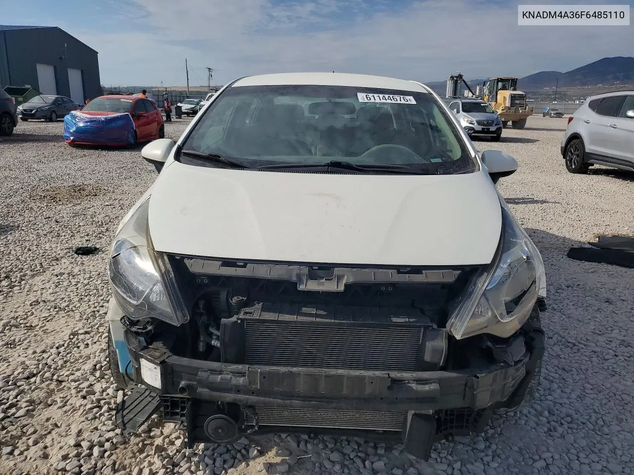 2015 Kia Rio Lx VIN: KNADM4A36F6485110 Lot: 61144676