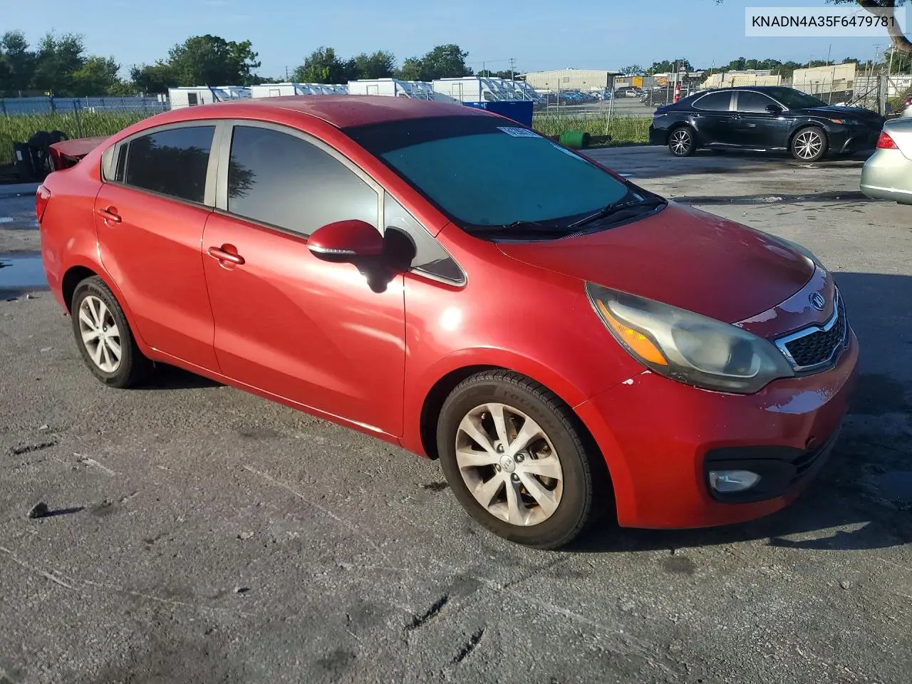 2015 Kia Rio Ex VIN: KNADN4A35F6479781 Lot: 61289716