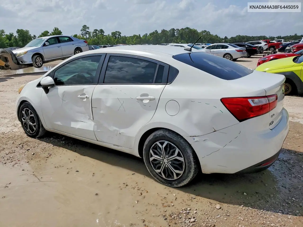 2015 Kia Rio Lx VIN: KNADM4A38F6445059 Lot: 61413316