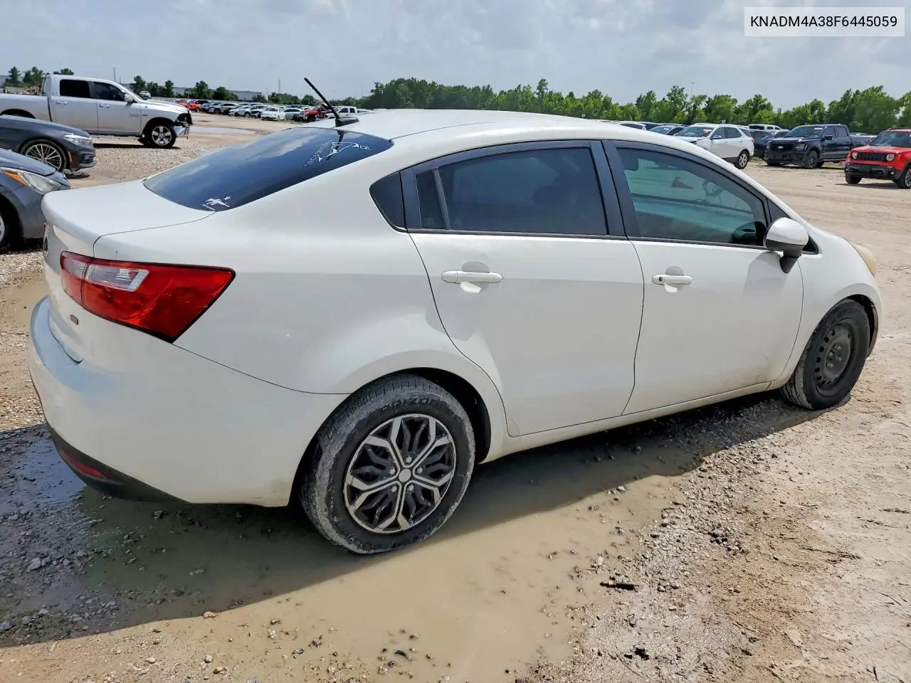 2015 Kia Rio Lx VIN: KNADM4A38F6445059 Lot: 61413316