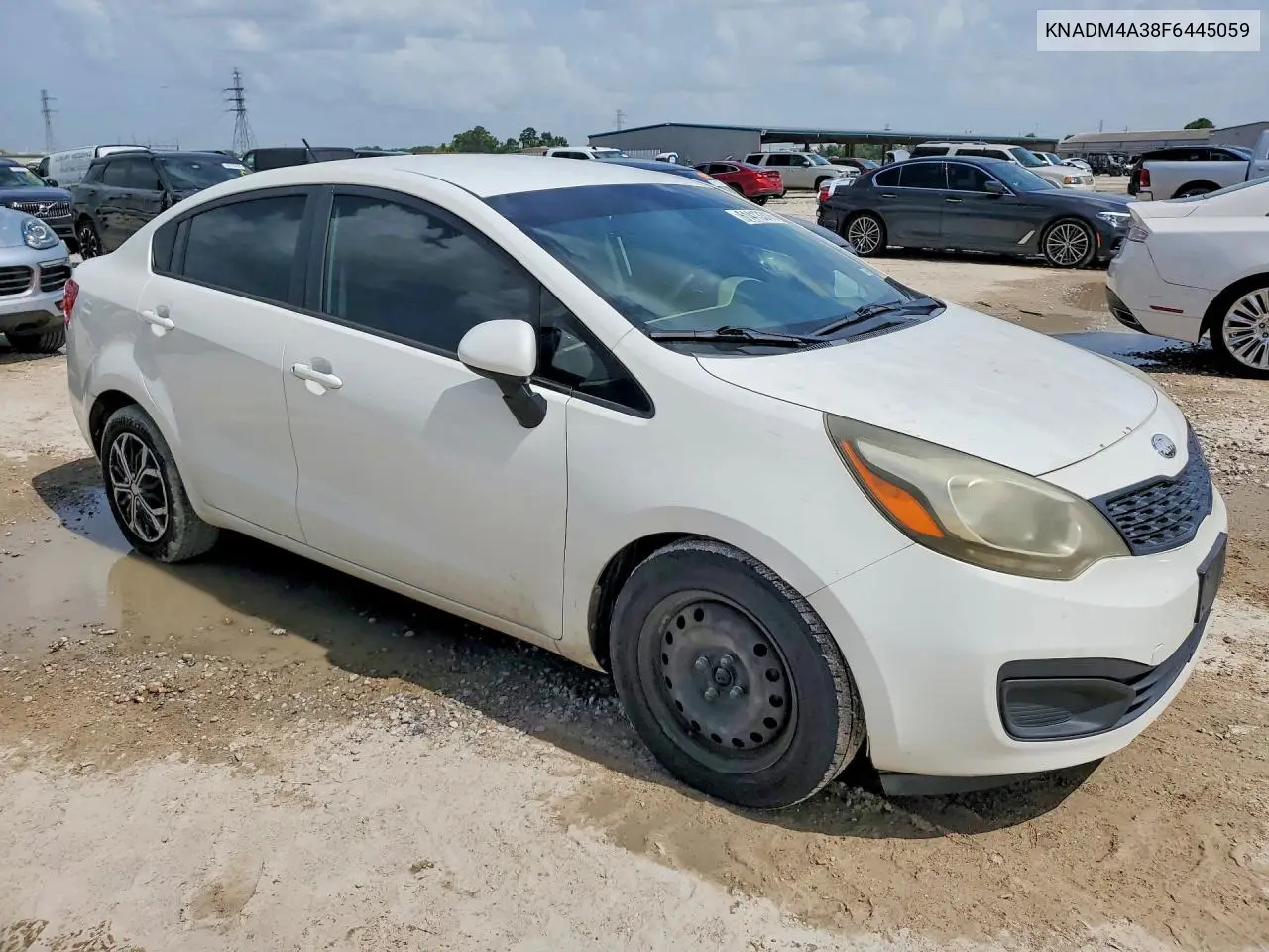 2015 Kia Rio Lx VIN: KNADM4A38F6445059 Lot: 61413316