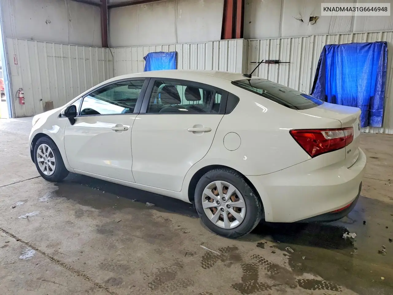 2016 Kia Rio Lx VIN: KNADM4A31G6646948 Lot: 57069676