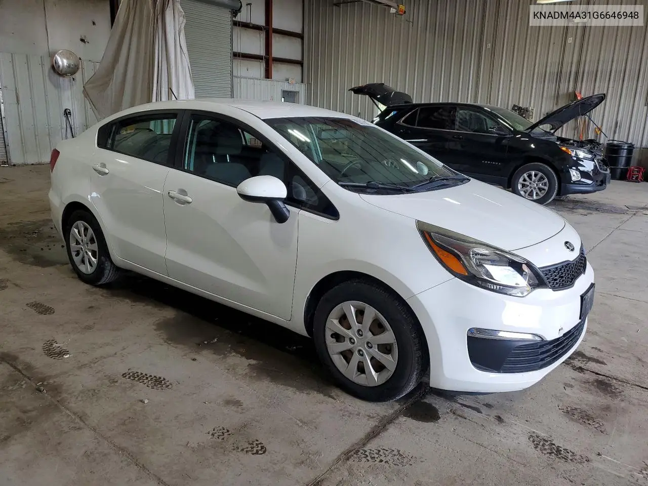 2016 Kia Rio Lx VIN: KNADM4A31G6646948 Lot: 57069676