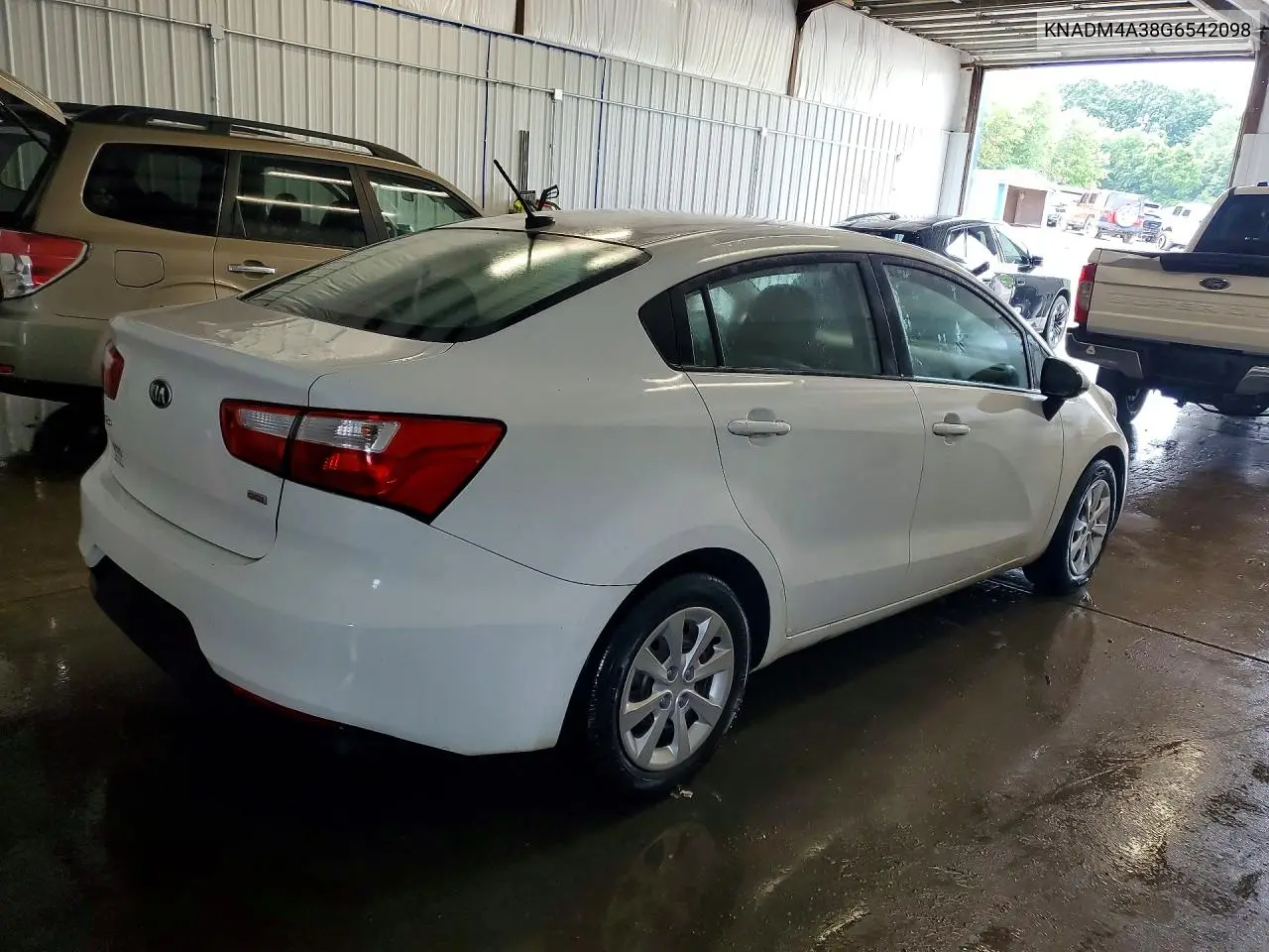 2016 Kia Rio Lx VIN: KNADM4A38G6542098 Lot: 59097196