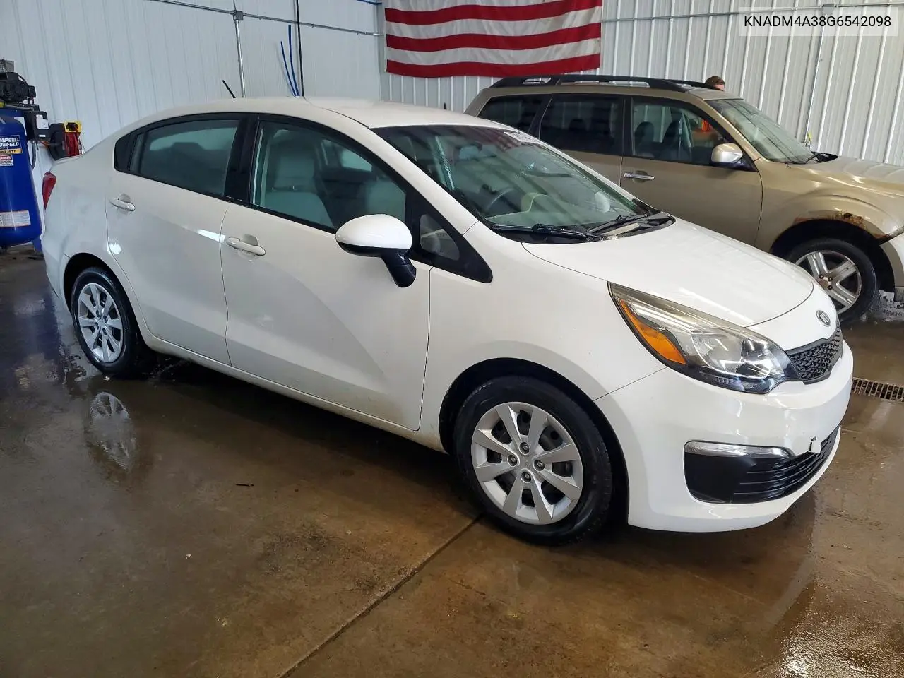 2016 Kia Rio Lx VIN: KNADM4A38G6542098 Lot: 59097196