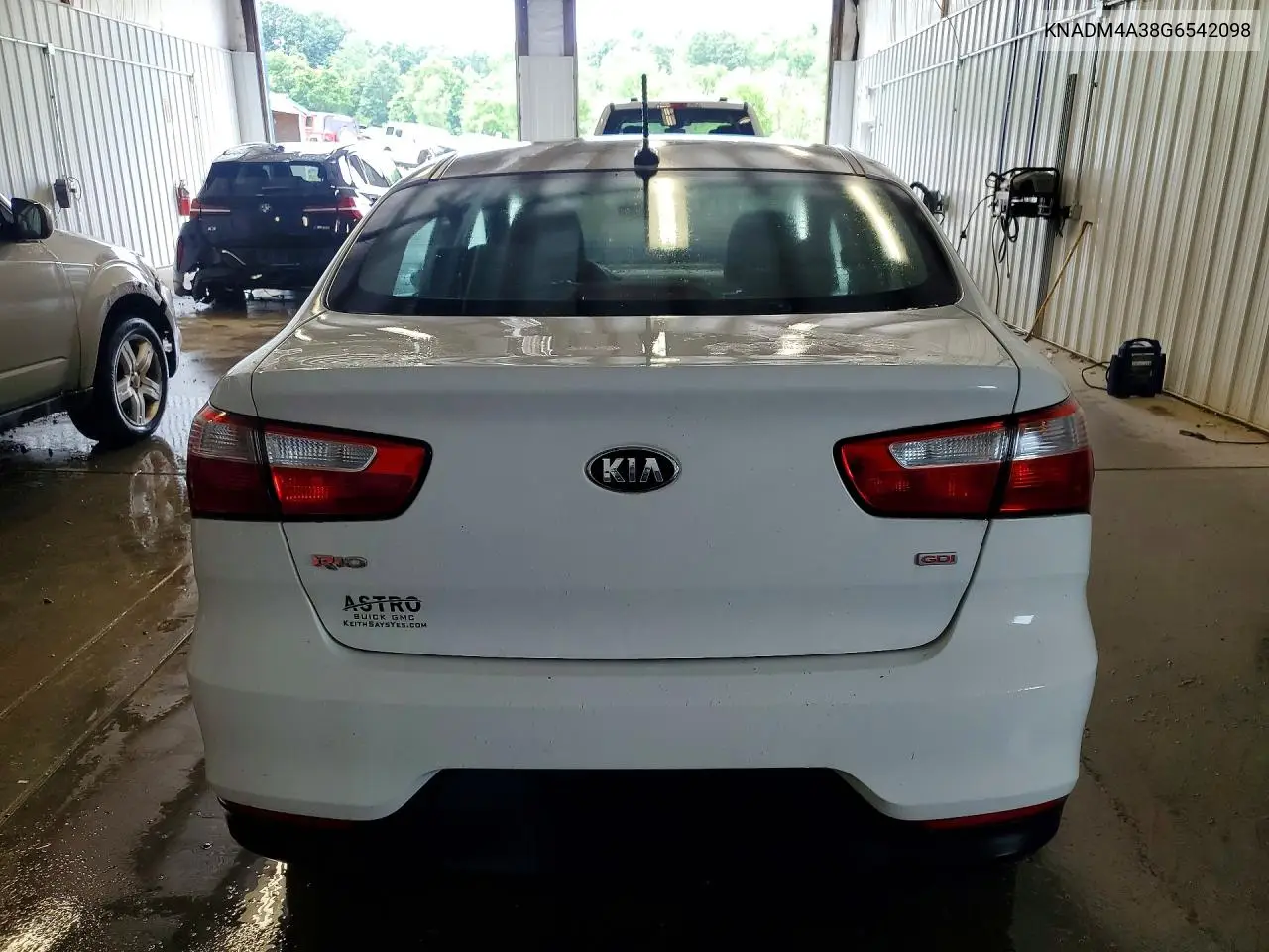 2016 Kia Rio Lx VIN: KNADM4A38G6542098 Lot: 59097196