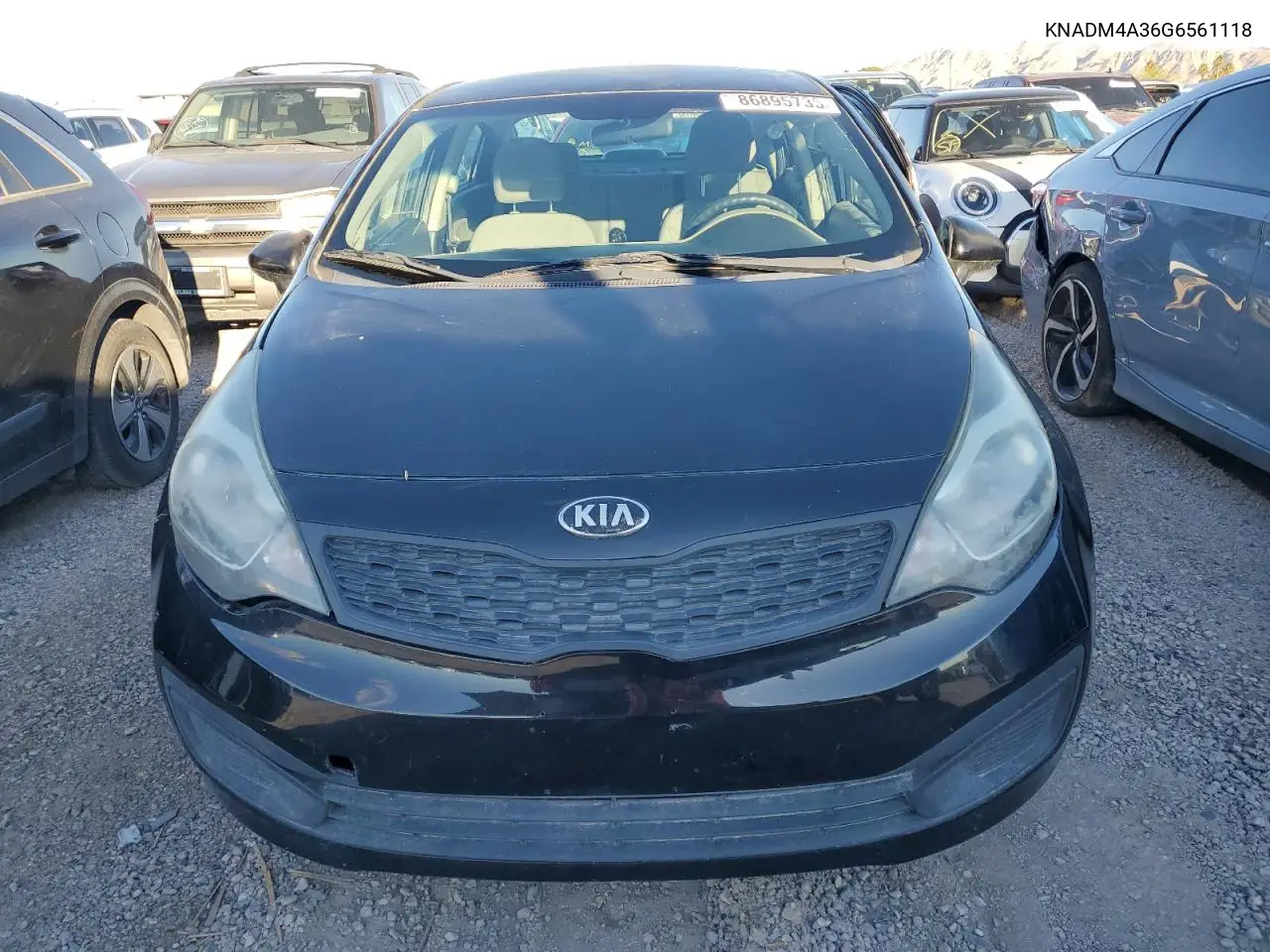 KNADM4A36G6561118 2016 Kia Rio Lx