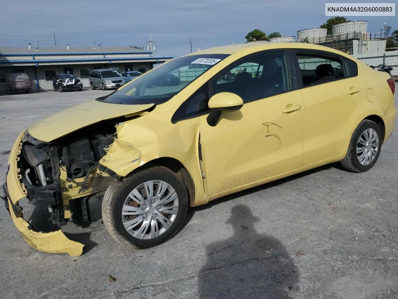 KNADM4A32G6000883 2016 Kia Rio Lx
