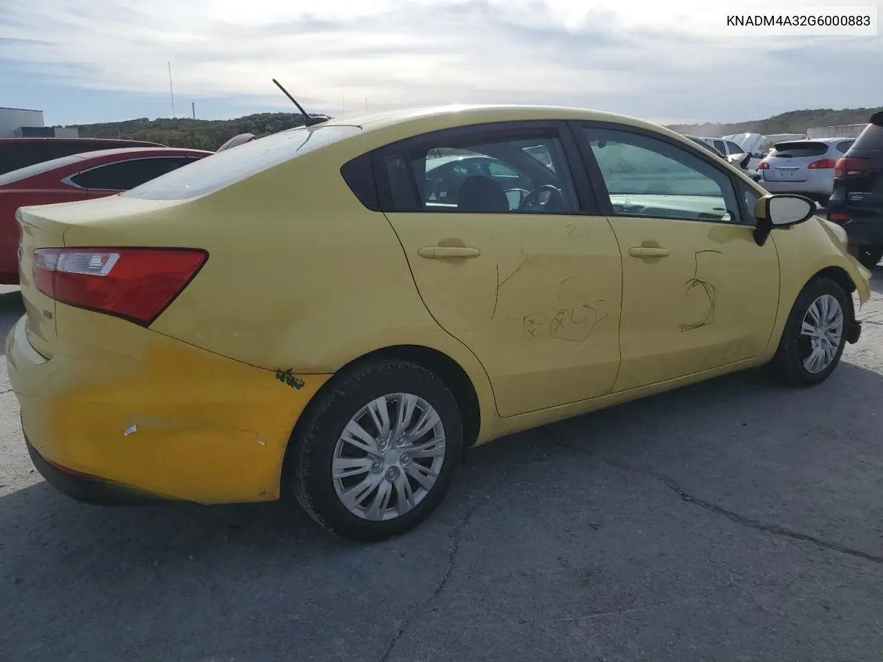 KNADM4A32G6000883 2016 Kia Rio Lx
