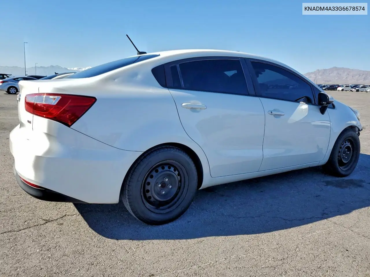 KNADM4A33G6678574 2016 Kia Rio Lx