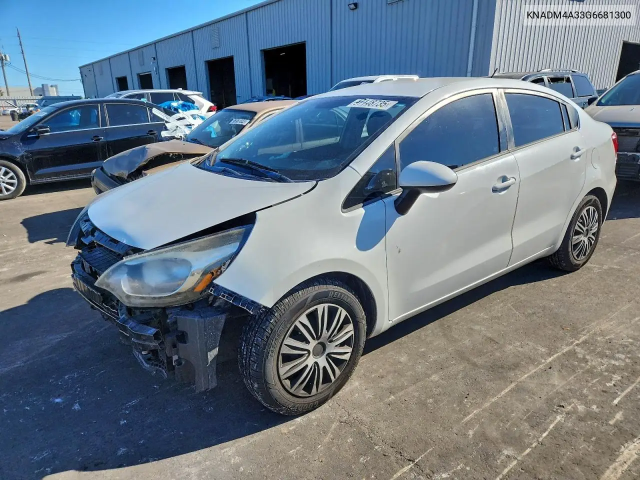 KNADM4A33G6681300 2016 Kia Rio