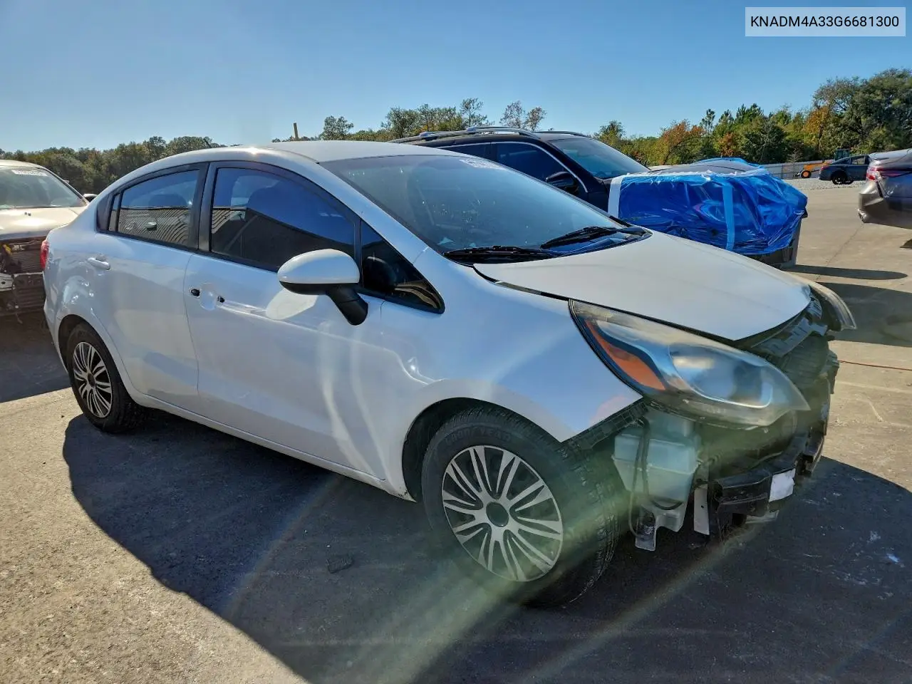 KNADM4A33G6681300 2016 Kia Rio