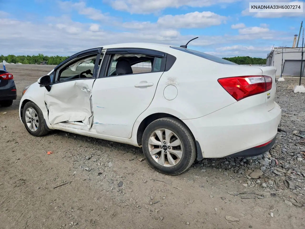 2017 Kia Rio Ex VIN: KNADN4A33H6007274 Lot: 56423566