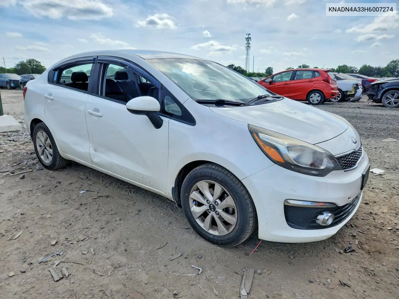 2017 Kia Rio Ex VIN: KNADN4A33H6007274 Lot: 56423566