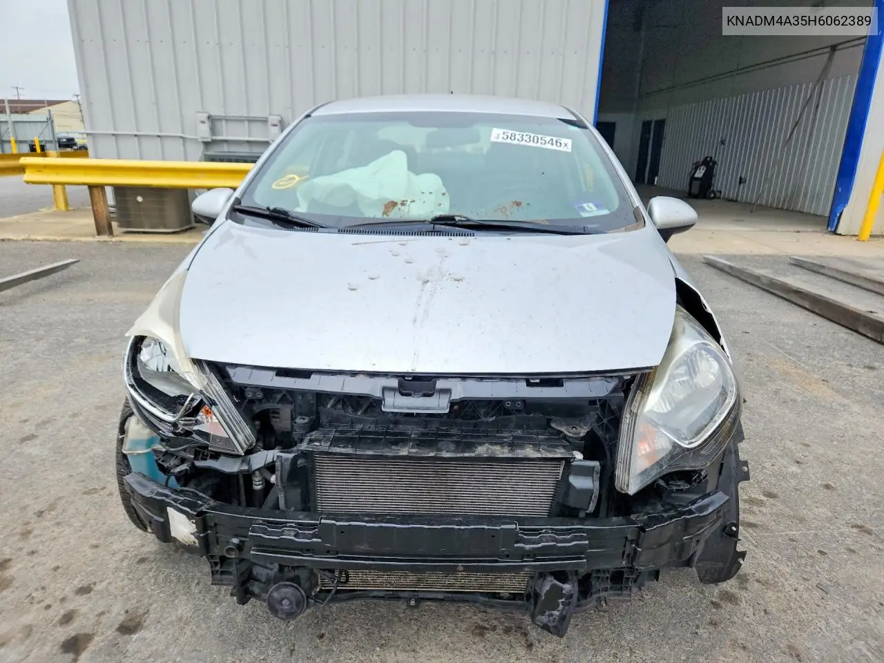 2017 Kia Rio Lx VIN: KNADM4A35H6062389 Lot: 58330546