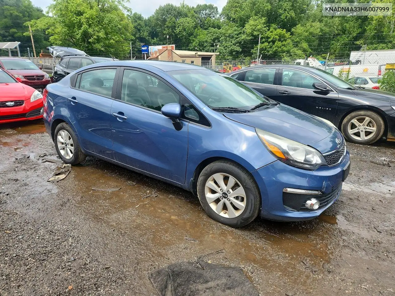 2017 Kia Rio Ex VIN: KNADN4A33H6007999 Lot: 59609086