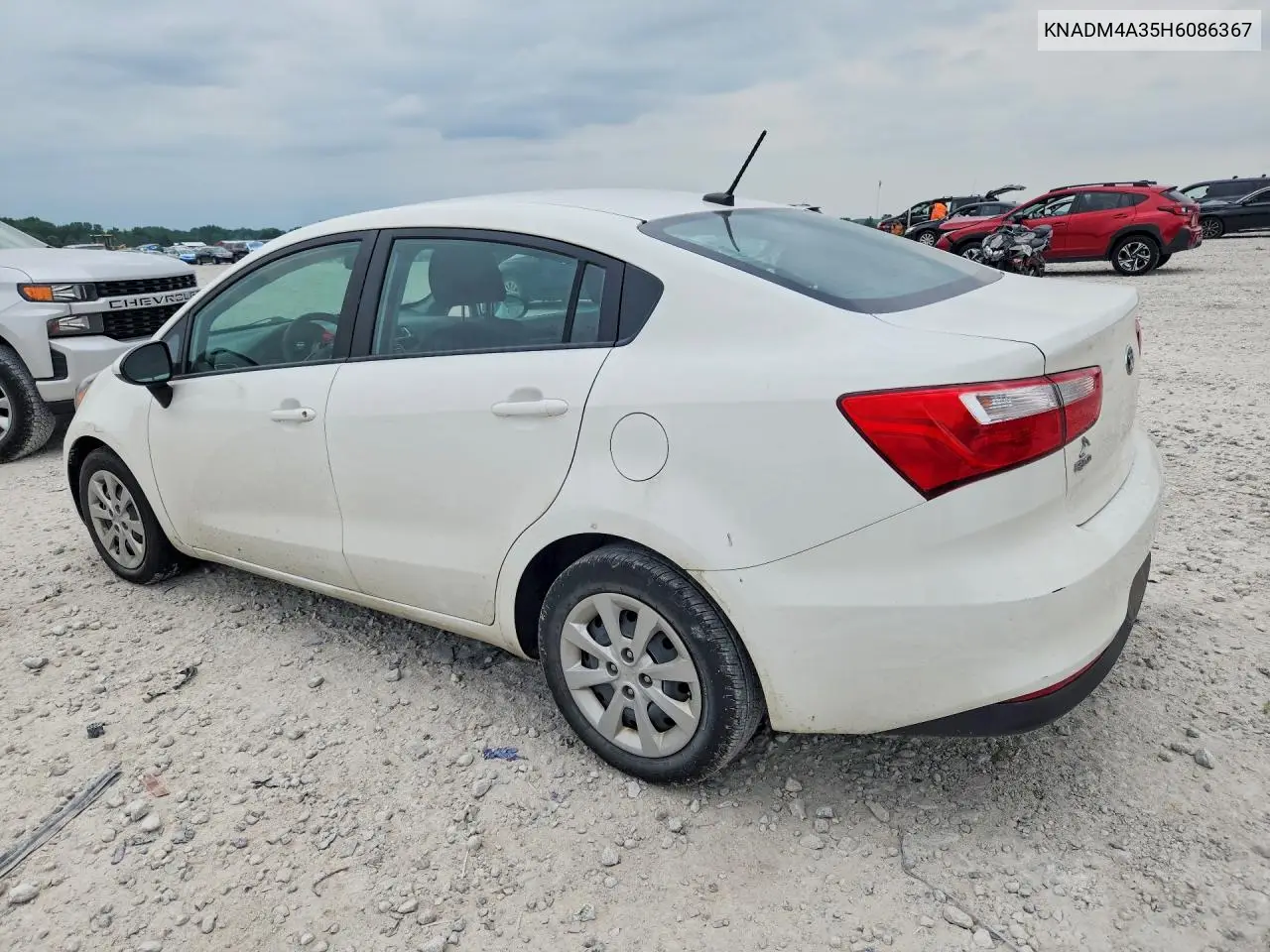 2017 Kia Rio Lx VIN: KNADM4A35H6086367 Lot: 60166946