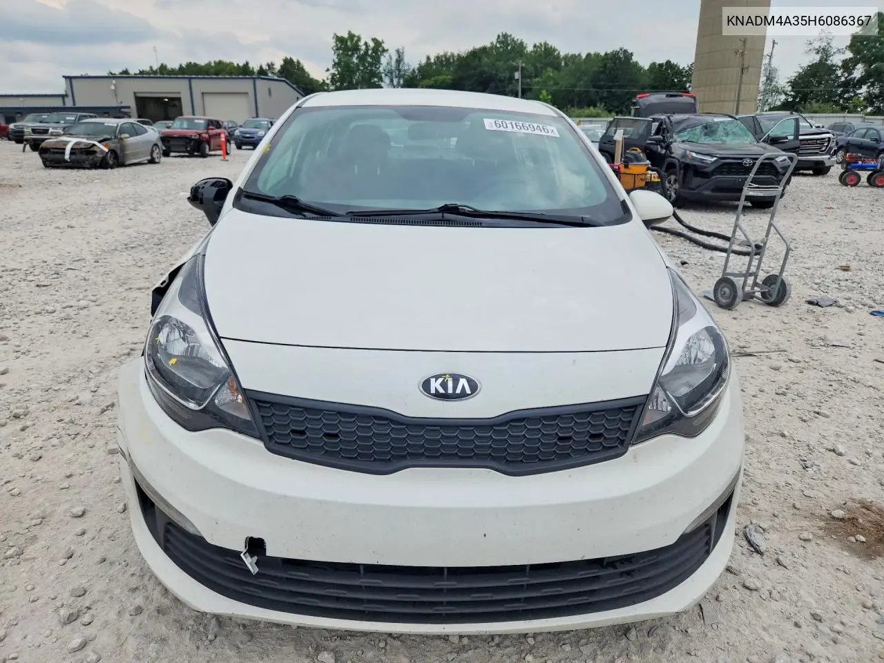 2017 Kia Rio Lx VIN: KNADM4A35H6086367 Lot: 60166946