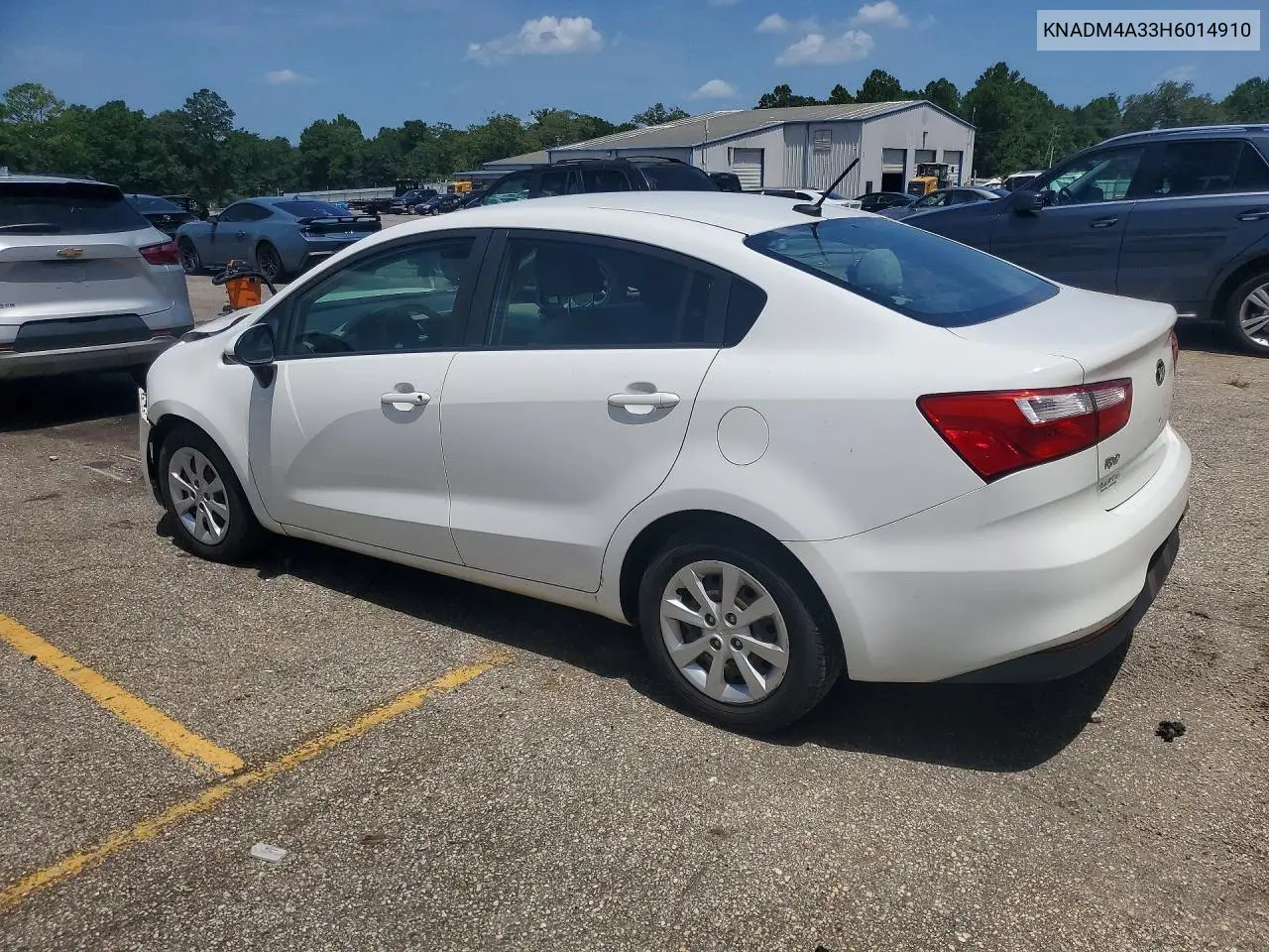 2017 Kia Rio Lx VIN: KNADM4A33H6014910 Lot: 60716546