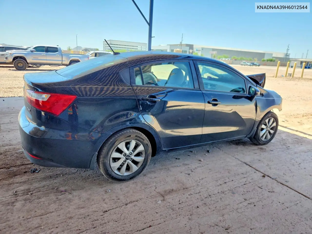 2017 Kia Rio Ex VIN: KNADN4A39H6012544 Lot: 60820366
