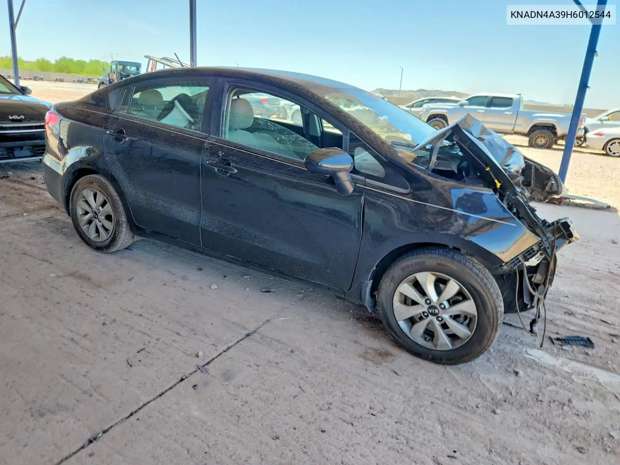 2017 Kia Rio Ex VIN: KNADN4A39H6012544 Lot: 60820366