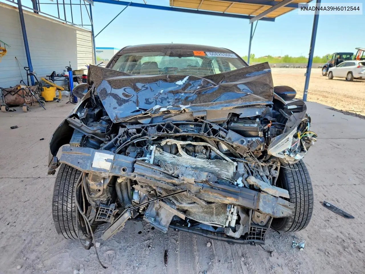 2017 Kia Rio Ex VIN: KNADN4A39H6012544 Lot: 60820366