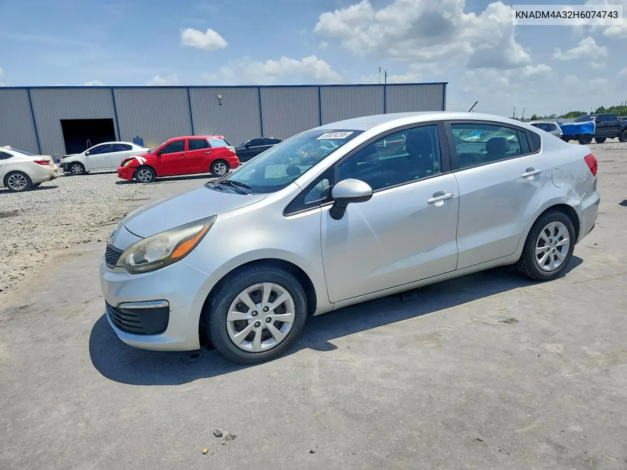 2017 Kia Rio Lx VIN: KNADM4A32H6074743 Lot: 60824296