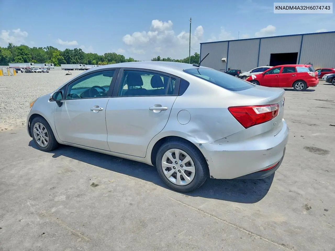 2017 Kia Rio Lx VIN: KNADM4A32H6074743 Lot: 60824296