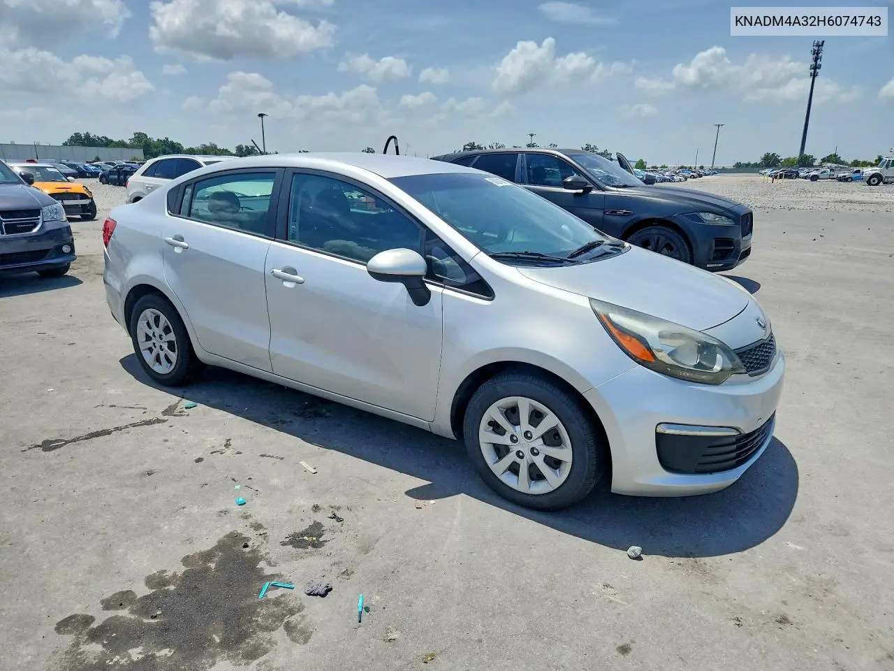 2017 Kia Rio Lx VIN: KNADM4A32H6074743 Lot: 60824296