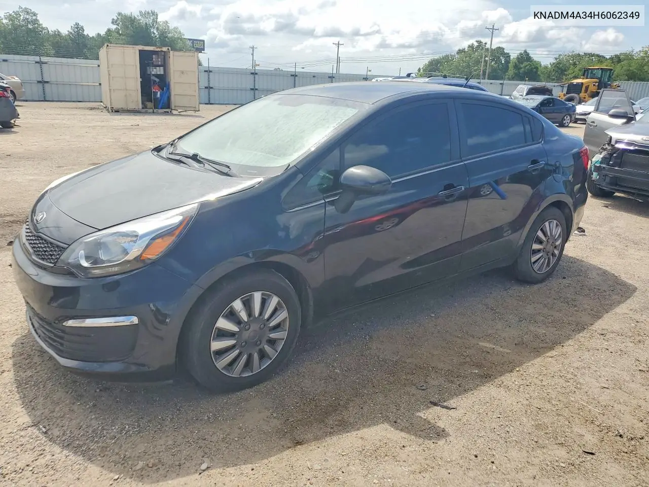 2017 Kia Rio VIN: KNADM4A34H6062349 Lot: 60953826