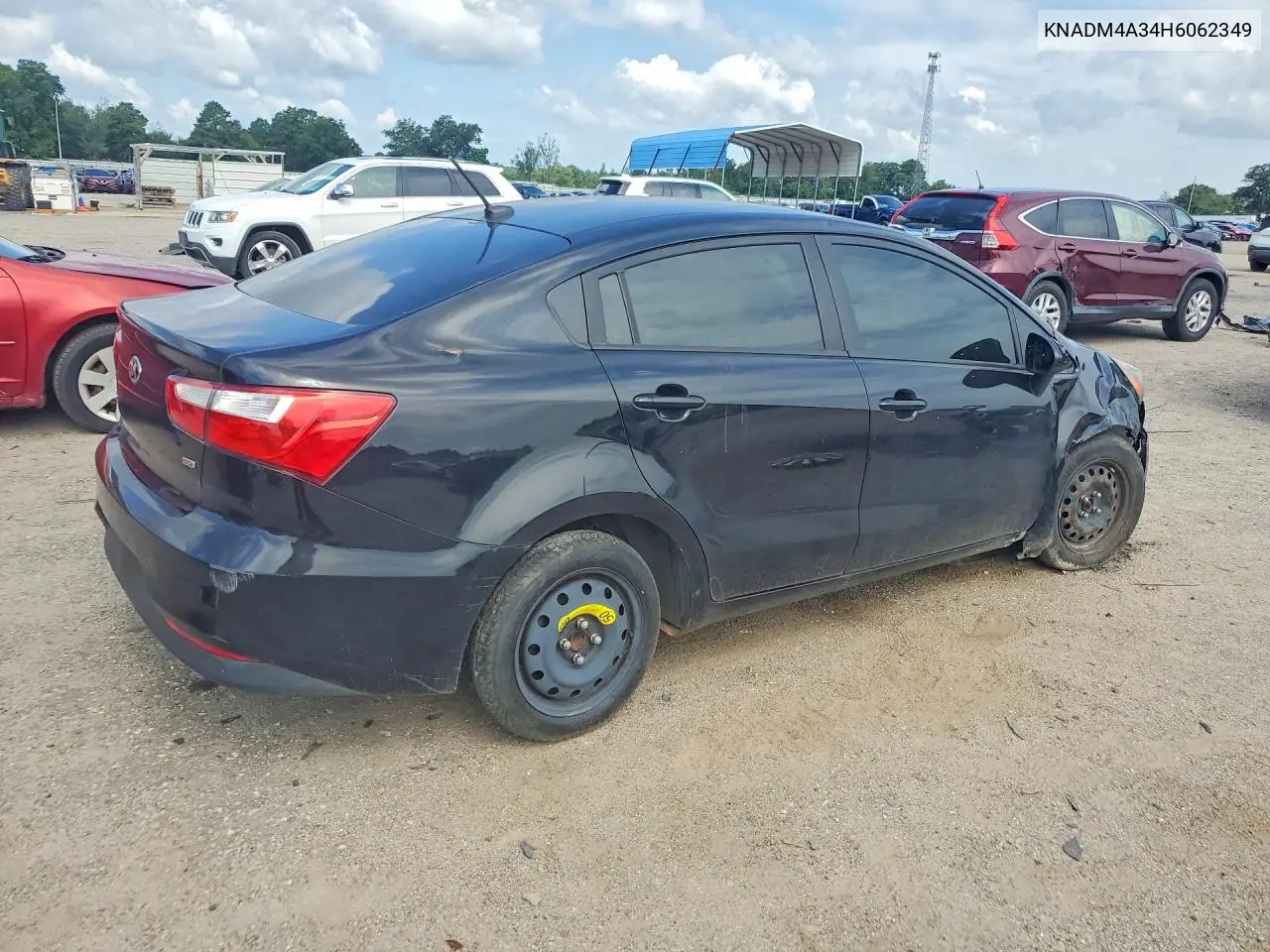 2017 Kia Rio VIN: KNADM4A34H6062349 Lot: 60953826