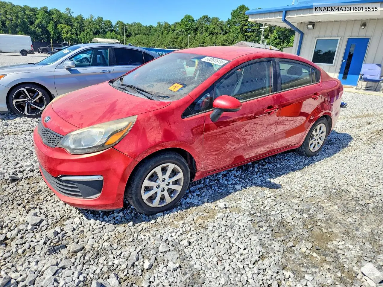 2017 Kia Rio Lx VIN: KNADM4A33H6015555 Lot: 62001916