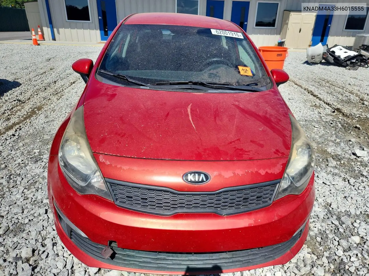 2017 Kia Rio Lx VIN: KNADM4A33H6015555 Lot: 62001916
