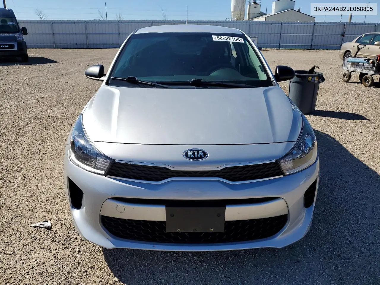 3KPA24AB2JE058805 2018 Kia Rio Lx