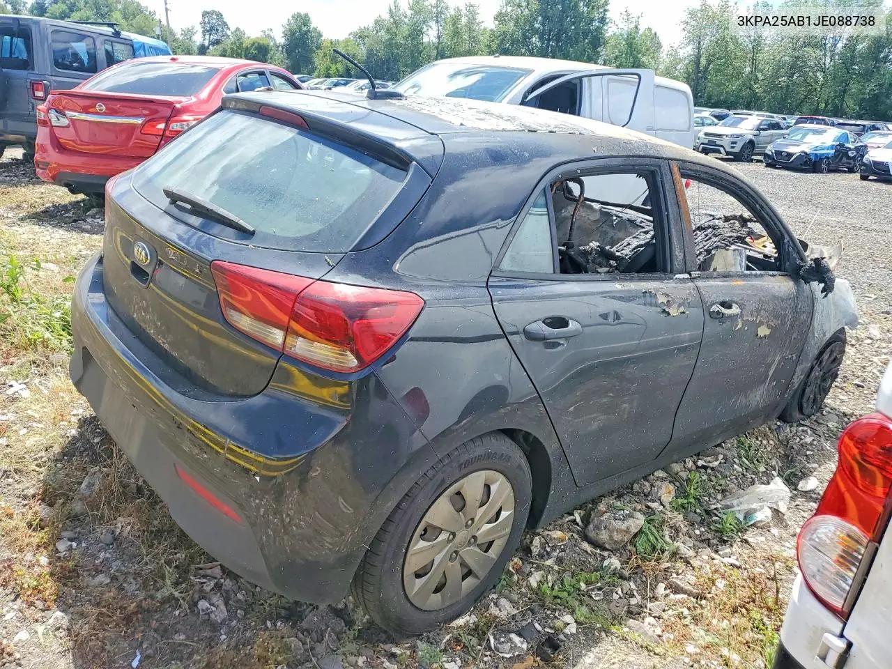 2018 Kia Rio 5-Door Lx VIN: 3KPA25AB1JE088738 Lot: 58388046