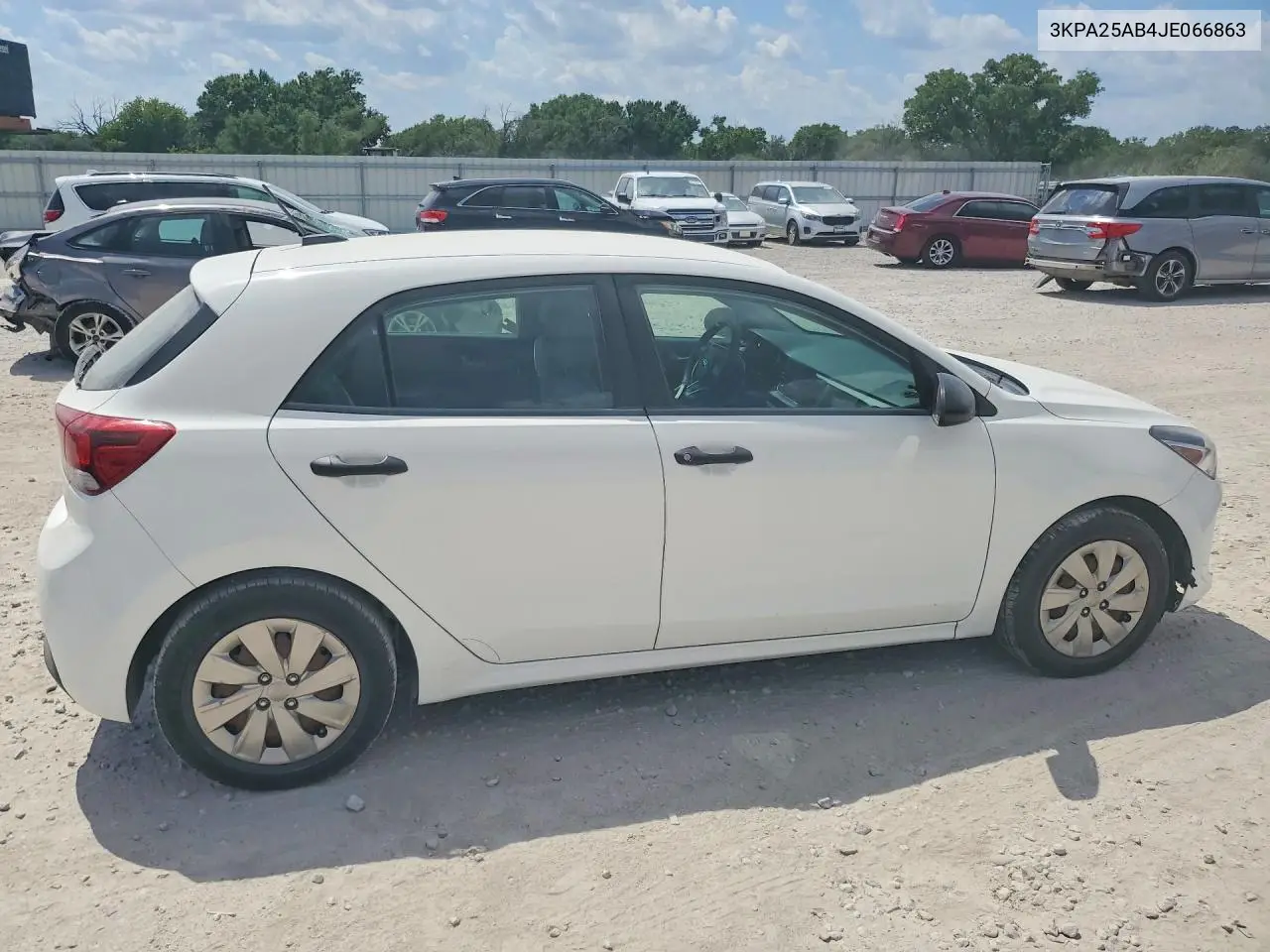 2018 Kia Rio 5-Door Lx VIN: 3KPA25AB4JE066863 Lot: 59713806