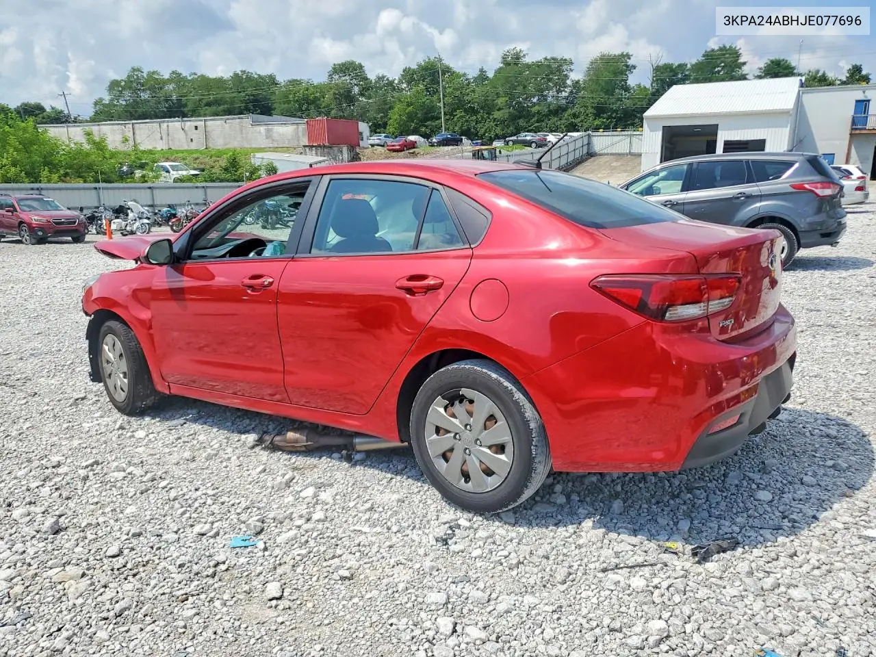 2018 Kia Rio Lx VIN: 3KPA24AB8JE077696 Lot: 59873906