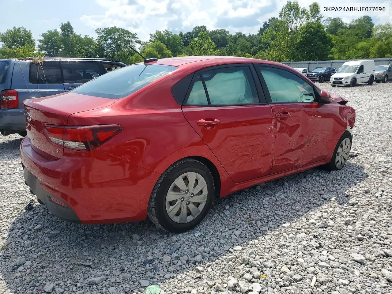 2018 Kia Rio Lx VIN: 3KPA24AB8JE077696 Lot: 59873906