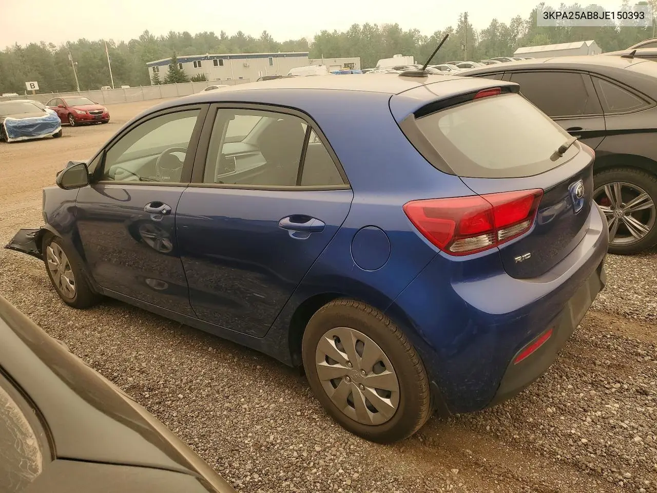 2018 Kia Rio 5-Door Lx VIN: 3KPA25AB8JE150393 Lot: 60197066