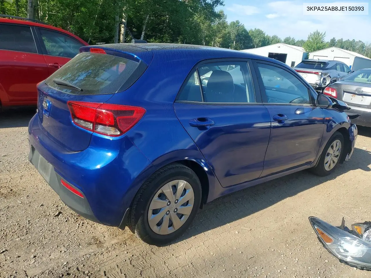 2018 Kia Rio 5-Door Lx VIN: 3KPA25AB8JE150393 Lot: 60197066