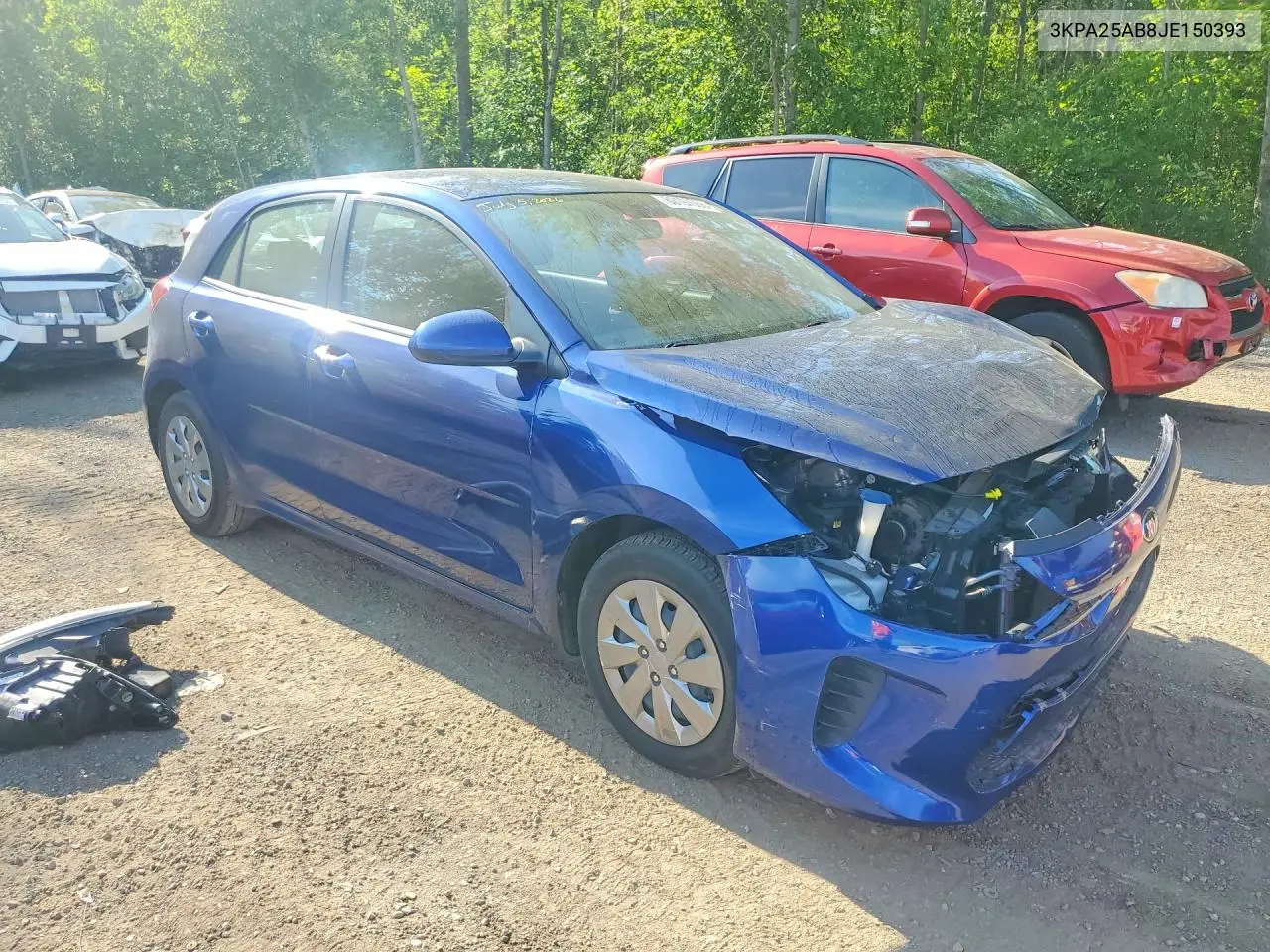 2018 Kia Rio 5-Door Lx VIN: 3KPA25AB8JE150393 Lot: 60197066