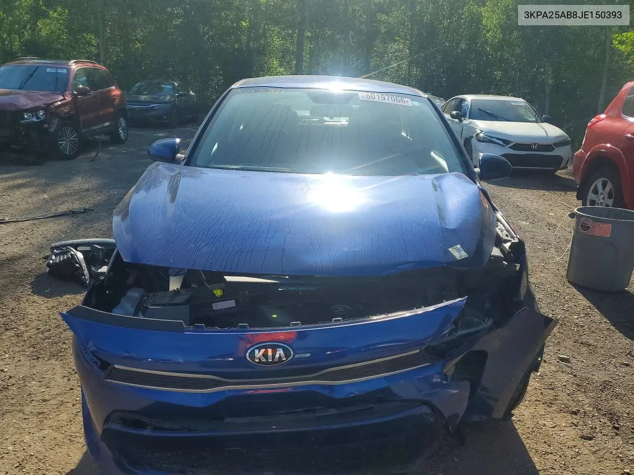 2018 Kia Rio 5-Door Lx VIN: 3KPA25AB8JE150393 Lot: 60197066