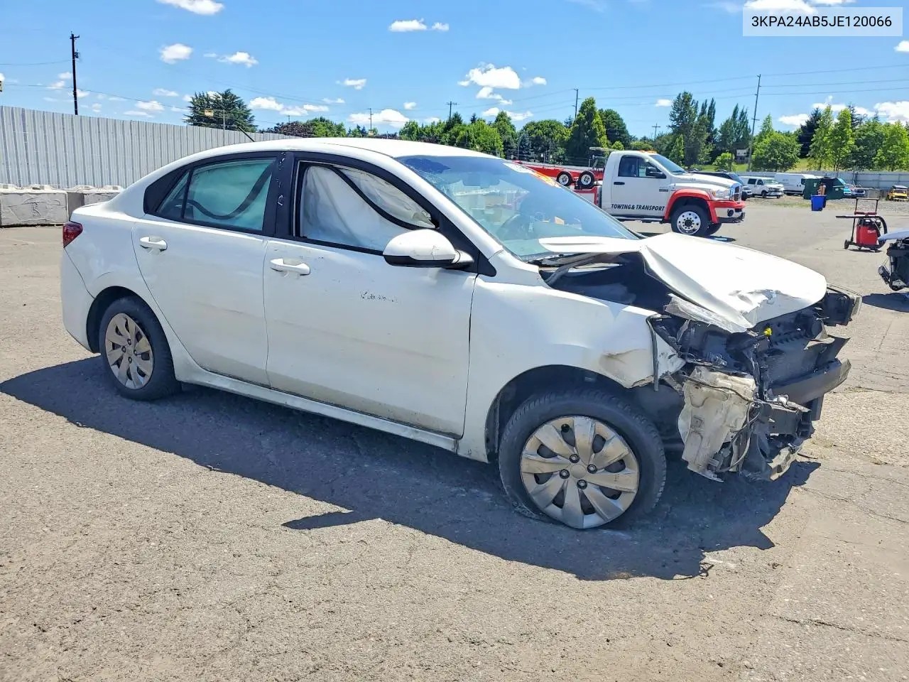 2018 Kia Rio S VIN: 3KPA24AB5JE120066 Lot: 60269956
